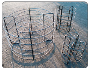 Helical (Anti-Bursting) Test Pile Cap